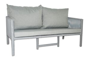 Set mobilier de gradina, Jumilla, Otto Sofa, Gri deschis - imagine 6