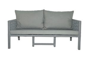 Set mobilier de gradina, Jumilla, Otto Sofa, Gri deschis - imagine 7