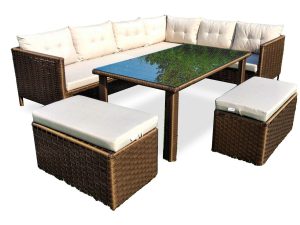 Set mobilier de gradina, Jumilla, Paris, Maro inchis