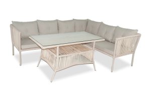 Set mobilier de gradina, Jumilla, Shangai 5, Crem