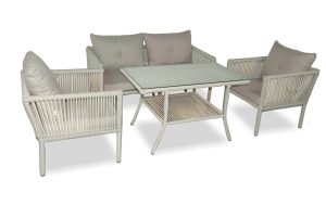 Set mobilier de gradina, Jumilla, Shangai 62, Crem