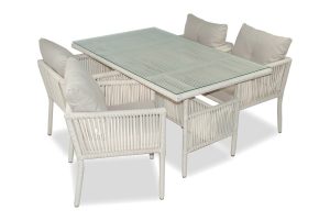 Set mobilier de gradina, Jumilla, Shangai 7, Crem