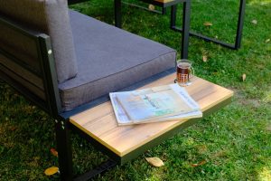 l set de lounge de gradina valovi mers corner cadru metal negru de lemn gri 4.jpg