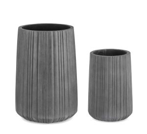 l set ghivece pentru exterior 2 piese halong cylinder bizzotto 45 x 66 cm fibra de ciment si argila gri.jpg