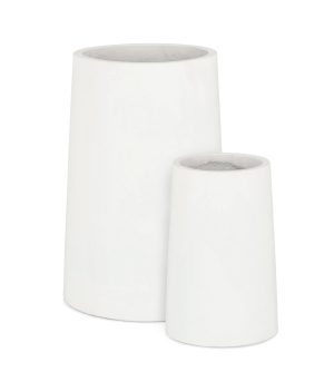 l set ghivece pentru exterior 2 piese hoian bizzotto 40 x 60 cm fibra de ciment si argila alb 1.jpg