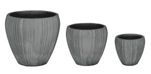 l set ghivece pentru exterior 3 piese halong round bizzotto 55 x 50 cm fibra de ciment si argila gri.jpg