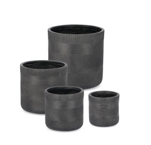 l set ghivece pentru exterior 4 piese rigo bizzotto 43 x 43 cm fibre de lut antracit 1.jpg