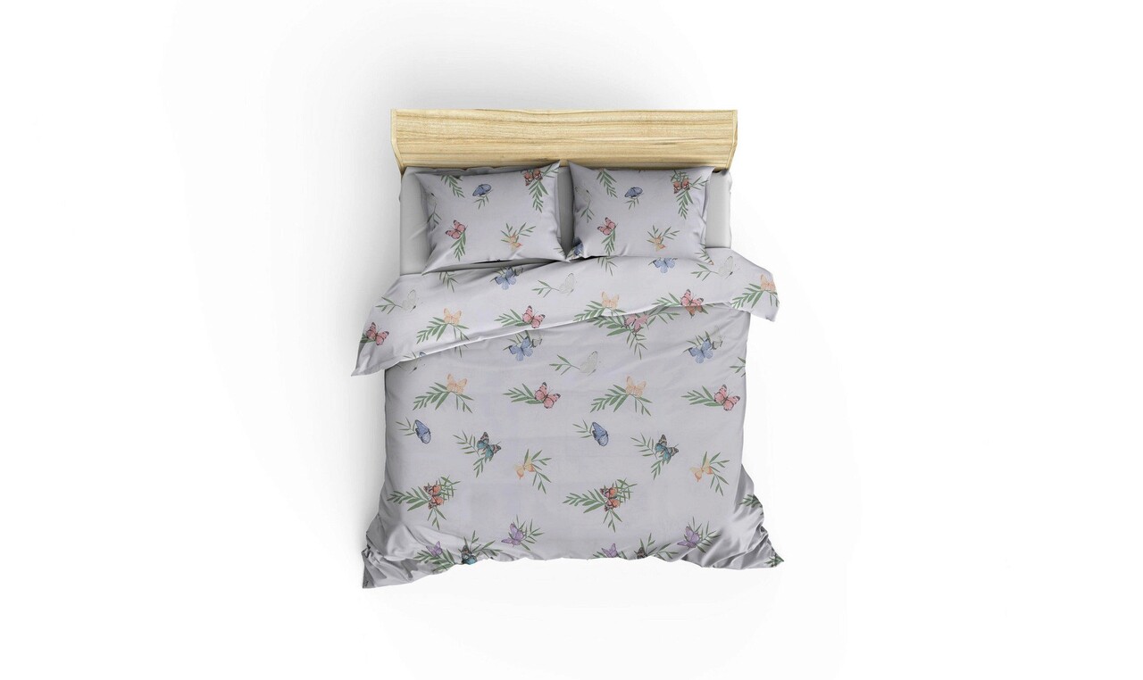 Lenjerie de pat dubla (BL), Crips, Primacasa by Türkiz, Bumbac Ranforce 2 l set husa de pilota dublu ranforce bl crips primacasa de turkiz 100 bumbac infortat 1.jpg