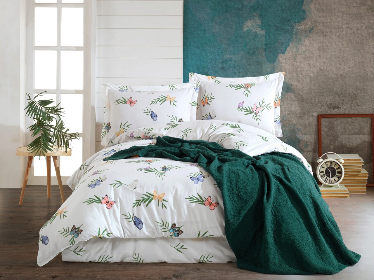 Lenjerie de pat dubla (BL), Crips, Primacasa by Türkiz, Bumbac Ranforce 1 l set husa de pilota dublu ranforce bl crips primacasa de turkiz 100 bumbac infortat.jpg