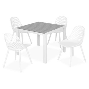 l set mobilier gradinaterasa encorecosmos 5 piese 90x90x74 cm465x54x84 cm aluminiupolipropilena albgri 1.jpg