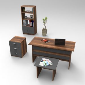 l set mobilier pentru camera de studiu 4 piese locelso vo11 ba pal melaminat maroantracit.jpg