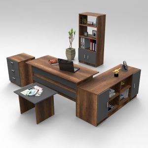 l set mobilier pentru camera de studiu 5 piese locelso vo15 ba pal melaminat maroantracit.jpg