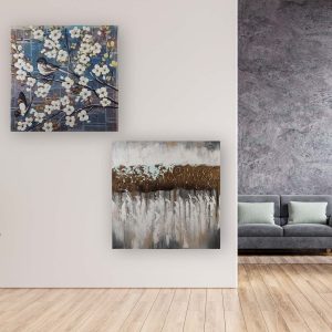 Tablou decorativ Avila, Versa, 80 x 80 cm, canvas - imagine 2