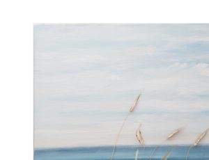 Tablou decorativ Beach, Mauro Ferretti, 100x100 cm, pictat manual, canvas/lemn de pin - imagine 6