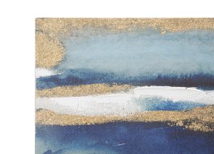 Tablou decorativ Dark Blue, Mauro Ferretti, 60x80 cm, canvas pictat manual, multicolor - imagine 5