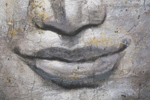 Tablou decorativ, Face Buddha Light -A, Mauro Ferretti, 80 x 120 cm, canvas imprimat si pictat/lemn de pin, multicolor - imagine 4