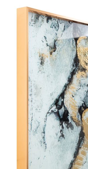 Tablou decorativ Ghost, Mauro Ferretti, 80x120 cm, sticla, multicolor - imagine 3
