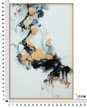 Tablou decorativ Ghost, Mauro Ferretti, 80x120 cm, sticla, multicolor - imagine 7
