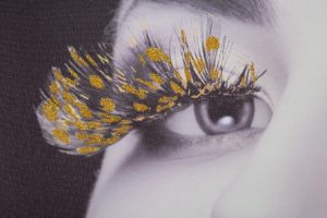 Tablou decorativ Lady Dark, Mauro Ferretti, 80x80 cm, canvas/lemn de pin - imagine 3