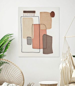 Tablou decorativ, Paint -A, Mauro Ferretti, 80 x 100 cm, canvas pictat/lemn de pin, multicolor - imagine 2