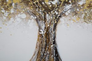 Tablou decorativ Super Tree -A, Mauro Ferretti, 180x60 cm, canvas pictat manual - imagine 5