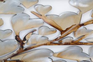 Tablou decorativ Tree Alluminium -B, Mauro Ferretti, 120x60 cm, canvas pictat manual, multicolor - imagine 3