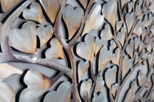 Tablou decorativ Tree Alluminium -B, Mauro Ferretti, 120x60 cm, canvas pictat manual, multicolor - imagine 5