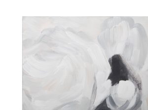 Tablou decorativ White Flowers - A, Mauro Ferretti, 90x90 cm, pictat manual, canvas/lemn de pin - imagine 6