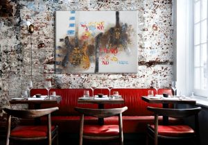Tablou Guitars Art, Mauro Ferretti, 120x3.5x90 cm, canvas/lemn, multicolor - imagine 7