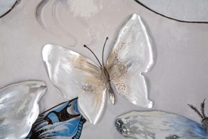 Tablou, Mauro Ferretti, Woman - A, 80 x 2.8 x 80 cm, lemn de pin/panza, multicolor - imagine 4
