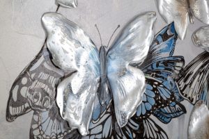 Tablou, Mauro Ferretti, Woman - A, 80 x 2.8 x 80 cm, lemn de pin/panza, multicolor - imagine 5