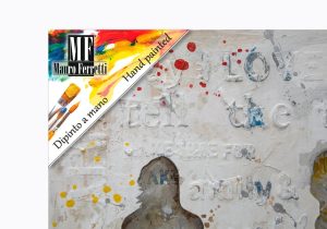 Tablou Rock, Mauro Ferretti, 120x3x60 cm, canvas/lemn, multicolor - imagine 4