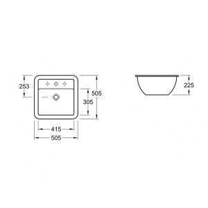 lavoar incastrabil villeroy boch loop friends 41 cm alb alpin11857.jpg