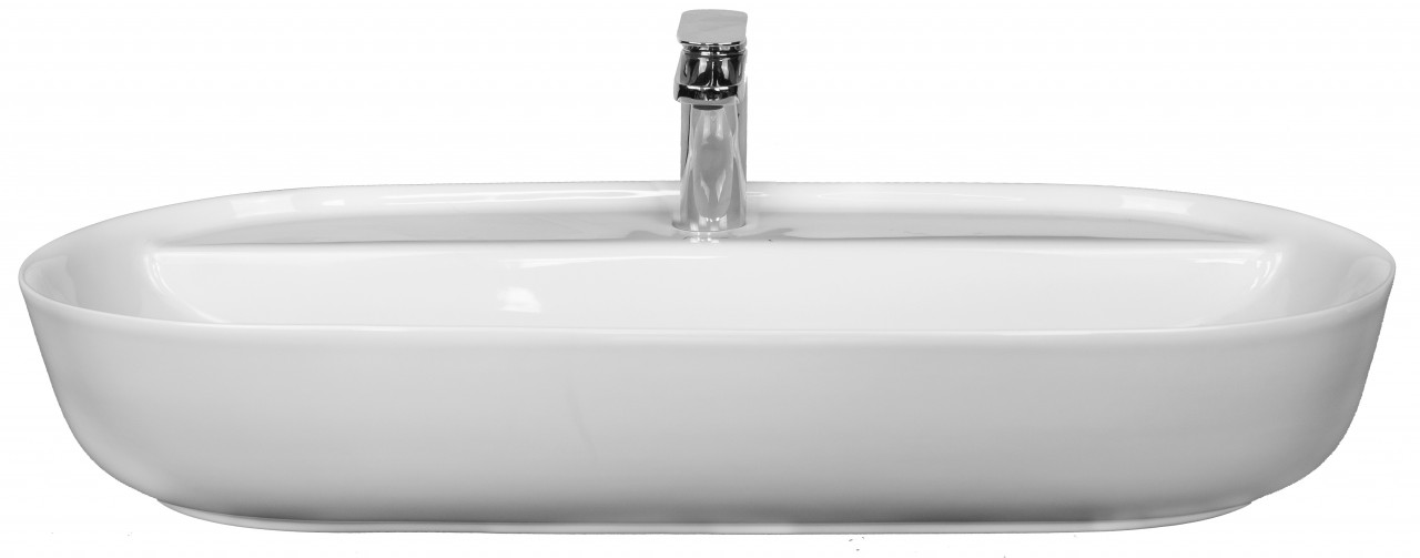 Lavoar pe blat Fluminia, Cassandra, 81 cm, oval, alb 2 lavoar pe blat fluminia cassandra 81 cm oval alb31201.jpg