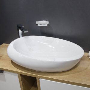 lavoar pe blat fluminia egg maxi oval alb31648.jpg