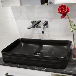 lavoar pe blat fluminia my black square dreptunghiular cu ventil negru31682.jpg