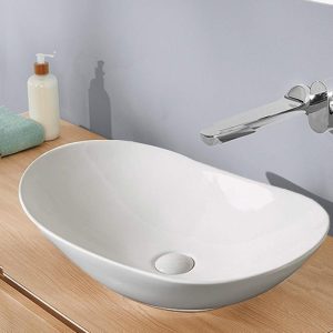 lavoar pe blat fluminia my life oval fara preaplin alb13453.jpg