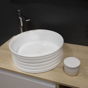 lavoar pe blat fluminia theia rotund alb31668.jpg