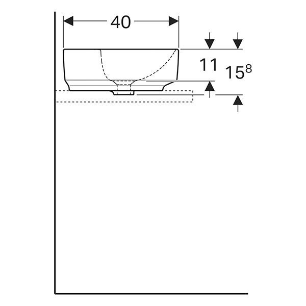 Lavoar pe blat, Geberit, VariForm, eliptic, 40 x 50 cm, alb 4 lavoar pe blat geberit variform eliptic 40 x 50 cm alb25426.jpg