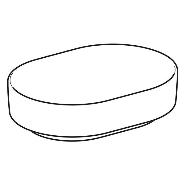 Lavoar pe blat, Geberit, VariForm, eliptic, 40 x 55 cm, alb 3 lavoar pe blat geberit variform eliptic 40 x 55 cm alb25429.jpg
