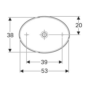 lavoar pe blat geberit variform oval 55 cm alb30349.jpg