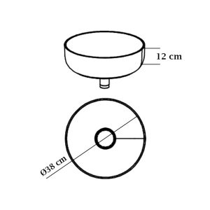 lavoar pe blat kolpasan alexis soft 380 rotund alb27739.jpg