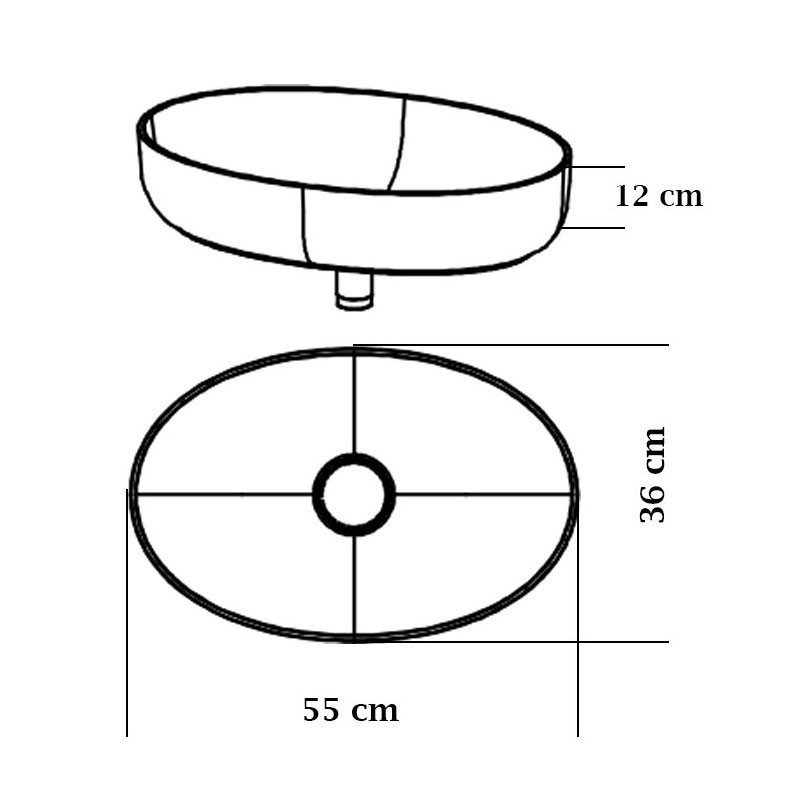 Lavoar pe blat, Kolpasan, Alexis, Soft 550, oval, alb 5 lavoar pe blat kolpasan alexis soft 550 oval alb27745.jpg