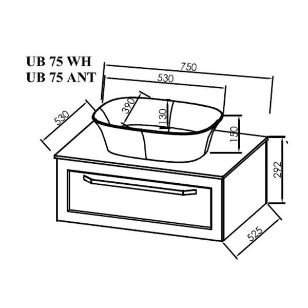 Lavoar pe blat, Kolpasan, Blanche, dreptunghiular, 53 x 39 cm, alb/antracit 2 lavoar pe blat kolpasan blanche dreptunghiular 53 x 39 cm alb antracit25396.jpg