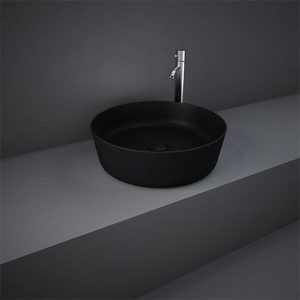 lavoar pe blat rak feeling rotund diametrul 42 cm negru mat9230.jpg