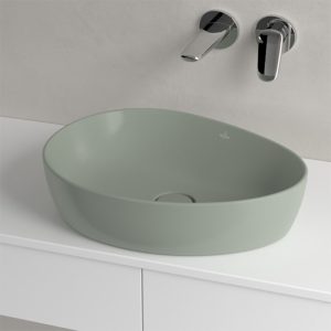 lavoar pe blat villeroy boch antao asimetric 51 cm verde mat31807.jpg