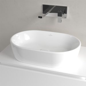 lavoar pe blat villeroy boch architectura oval 60 cm cu preaplin alb31790.jpg