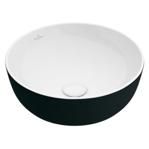 lavoar pe blat villeroy boch artis rotund 43 cm coal black27507.jpg