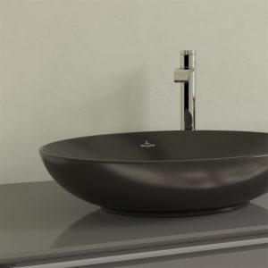 lavoar pe blat villeroy boch loop friends oval 62 cm negru mat27480.jpg