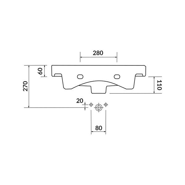 Lavoar slim pentru mobilier, Cersanit, Moduo, 60 x 38 cm, alb 2 lavoar slim pentru mobilier cersanit moduo 60 x 38 cm alb24809.jpg